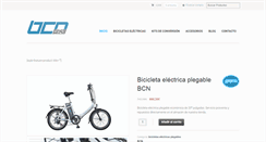 Desktop Screenshot of bicicletaselectricasbcn.com