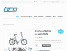 Tablet Screenshot of bicicletaselectricasbcn.com